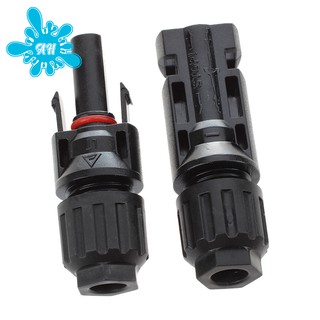 Cặp đầu nối cáp MC4 Male + Female M / F cho tấm pin năng lượng mặt trời
