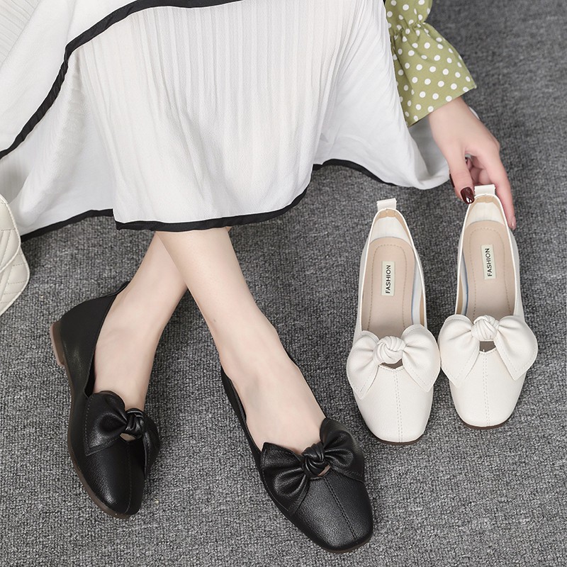 Giày Búp Bê Mũi Vuông Thời Trang Cỡ Lớn 41-43 Cho Nữ | BigBuy360 - bigbuy360.vn