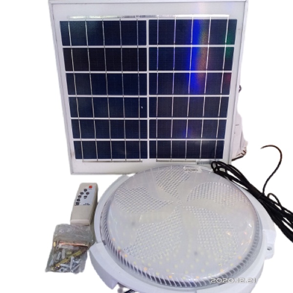 ĐÈN ÁP TRẦN 100W ÁNH SÁNG TRẮNG DÙNG NĂNG LƯỢNG MẶT TRỜI