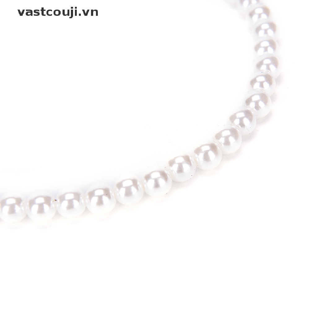 Bộ Trang Sức Gồm Vòng cổ / Vòng Tay / Nhẫn Xỏ Hạt Kiểu Công Chúa Dễ Thương Xinh Xắn Cho Bé Gái
