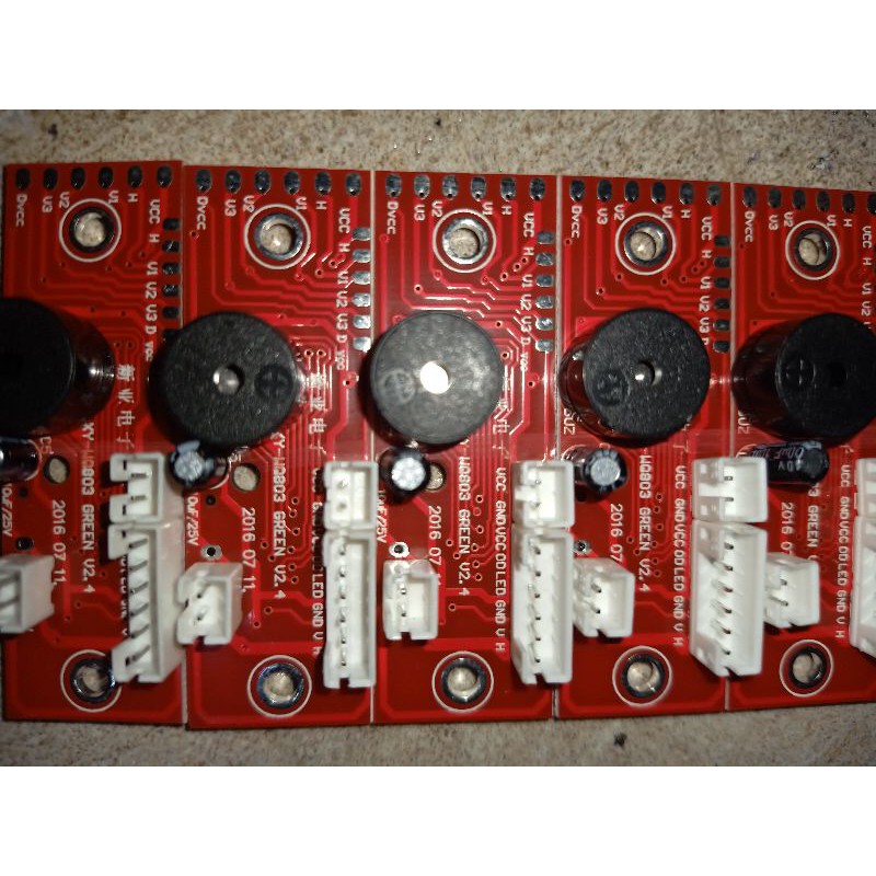 mạch laze 5 tia xanh