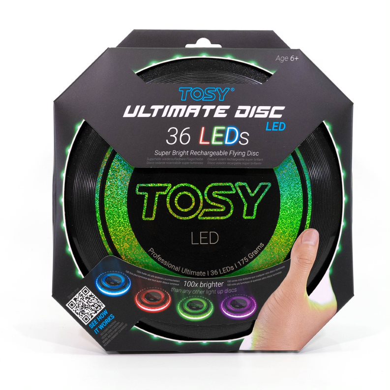 Đĩa ném TOSY Ultimate Disc 36 LEDs Xanh lá