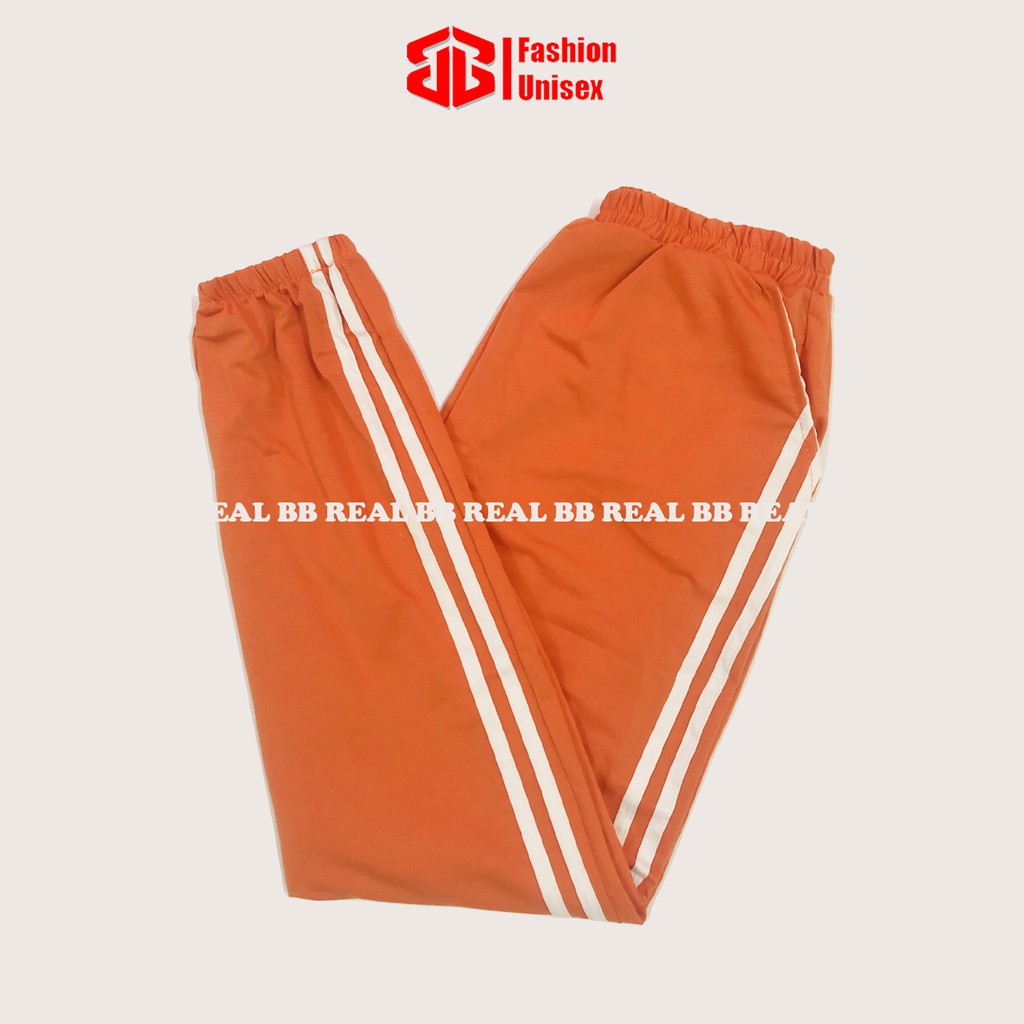 QUẦN THUN SỌC NỮ - Chất Vải Thun Da Cá Mềm, Ống Túm Form Unisex, Freesize Từ 45 - 65KG - BB REAL