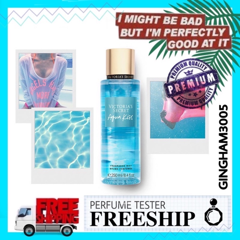 ✦GH✦ Xịt thơm hương nước hoa toàn thân body mist Victoria Secret Aqua Kiss fullseal