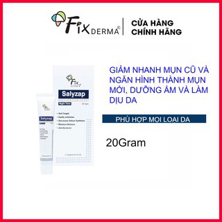 Lotion Hỗ Trợ Làm Giảm Mụn Ban Đêm Fixderma Salyzap Lotion For Acne - 20g