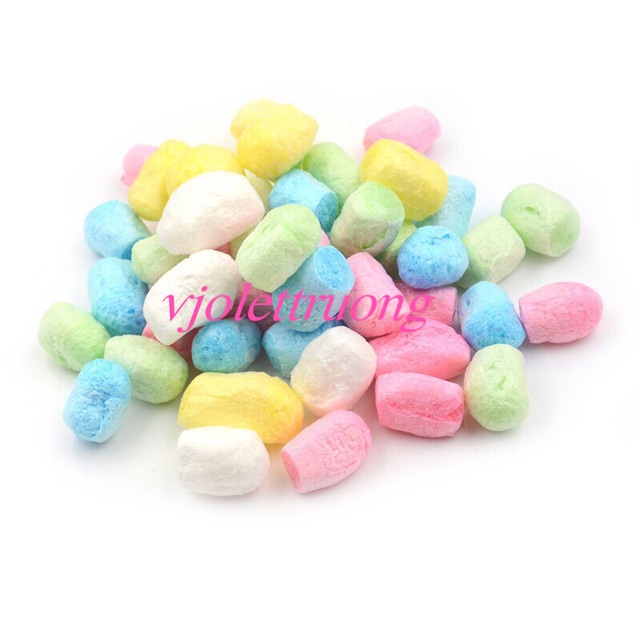 50 viên xốp bỏng ngô trang trí slime