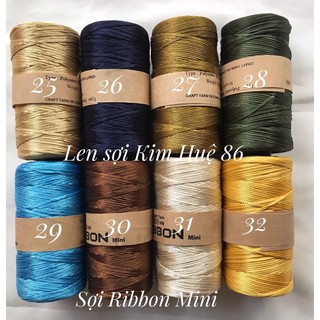 Sợi Ribbon mini ( từ màu 21 đến màu 40)