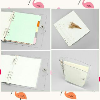Bìa còng trong suốt A5 planner