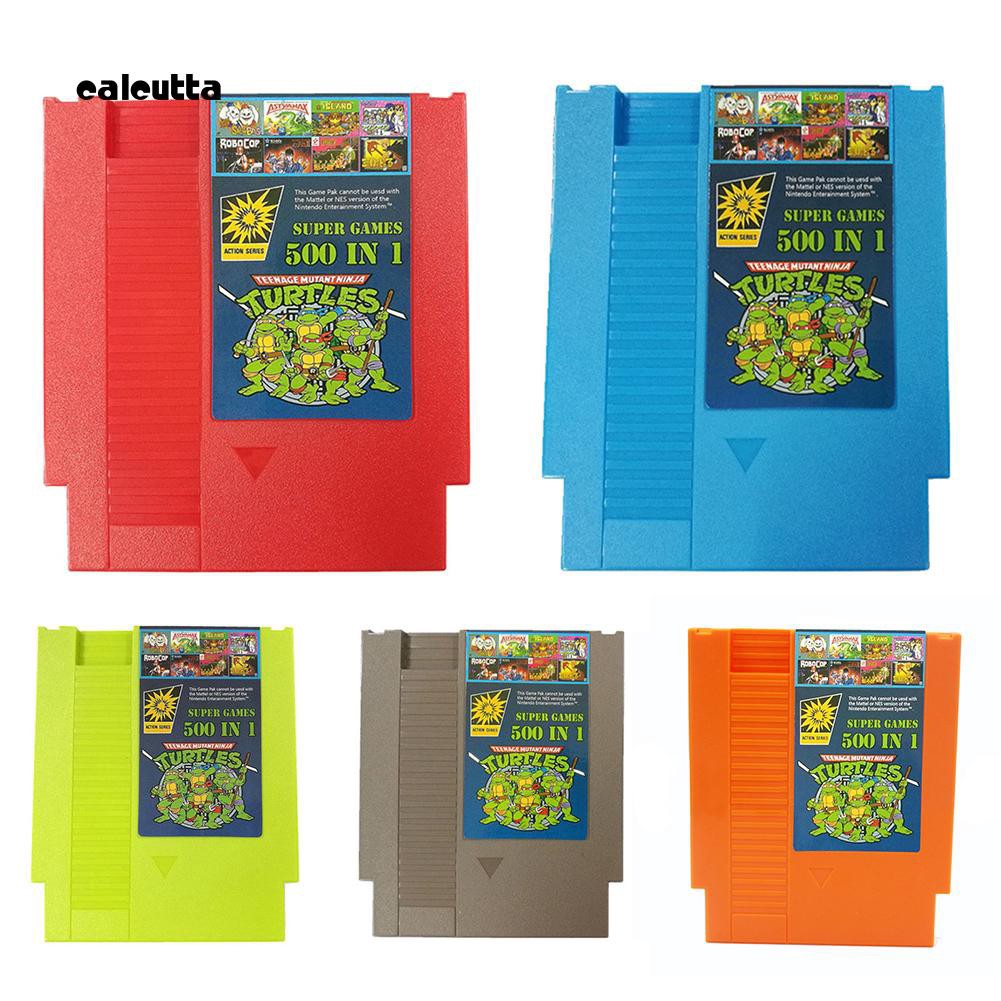 Thẻ chơi game Nitendo NES cổ điển 500 trong 1 phiên bản tiếng Anh