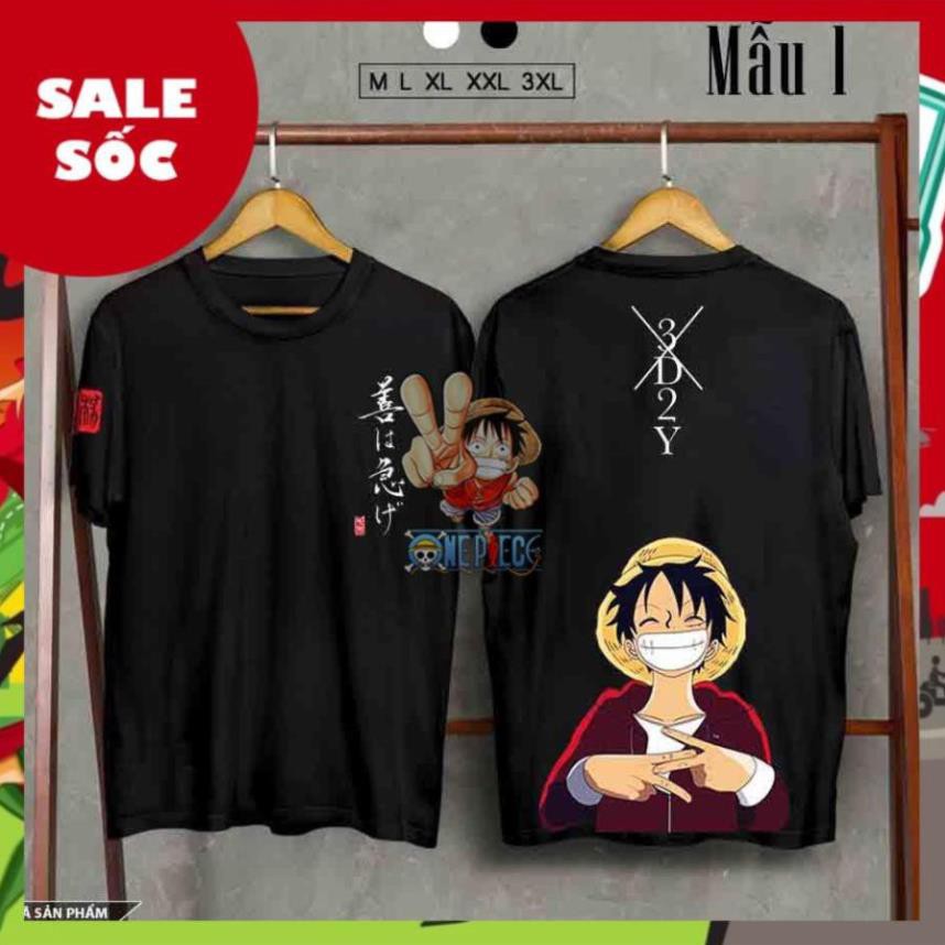Áo phông One Piece ANime Manga đẹp Mẫu áo thun Unisex One Piece cực chất