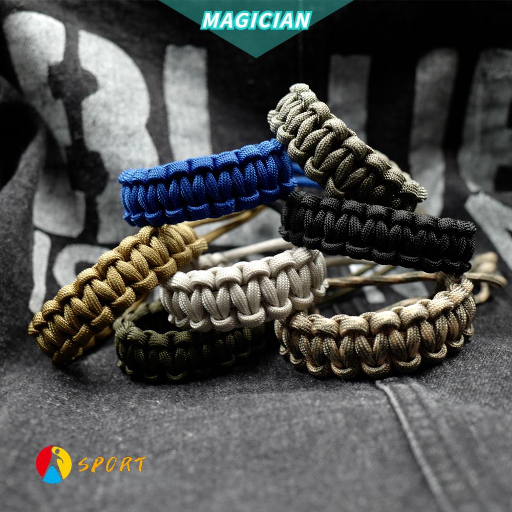 1 Vòng Đeo Tay Sinh Tồn Có Thể Điều Chỉnh 7 Màu Hàng Mới Dành Cho Hoạt Động Ngoài Trời