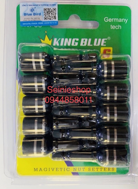 đầu siết tôn bắt tôn King Blue siêu hít 8mm