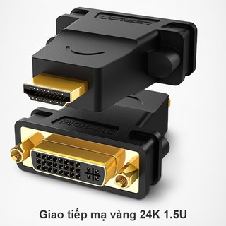 Đầu đổi HDMI đực sang DVI cái UGREEN 20123