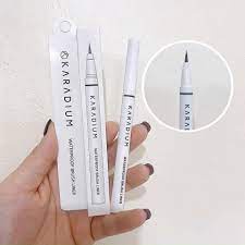 Bút dạ kẻ mắt Eyeliner Karadium Waterproof Brush Liner Black