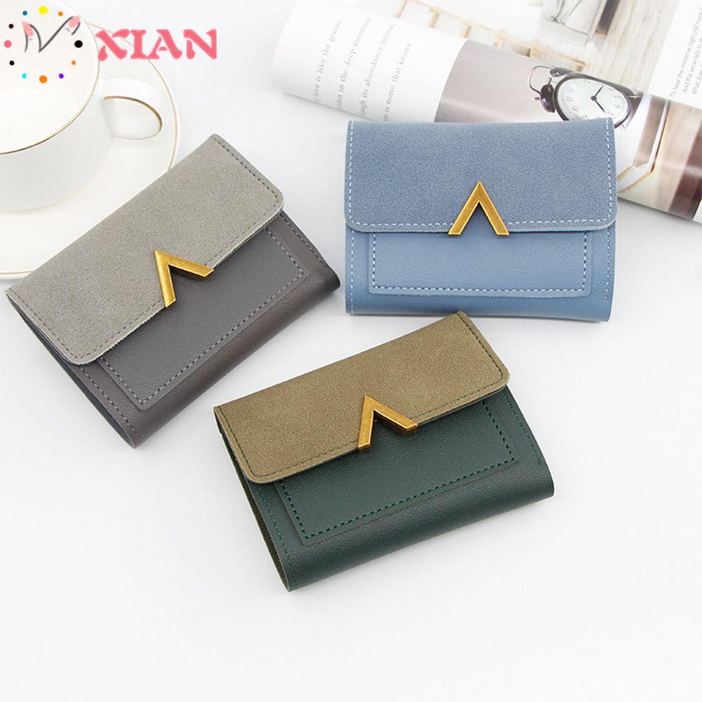 Ví Da Đựng Tiền Xu Có Khóa Kéo Thời Trang Cho Nữ