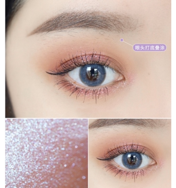 Nhũ Kim Tuyến Mắt Crystal Star Dupe Stila Nội Địa Trung - Nhũ Mắt Cream Liquid Eyeshadow