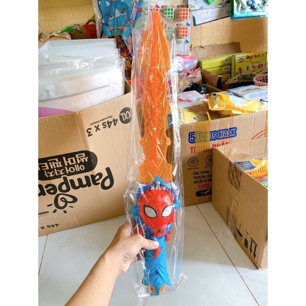 Kiếm có đèn nhạc  kiếm siêu nhân ngộ ngĩnh dễ thương