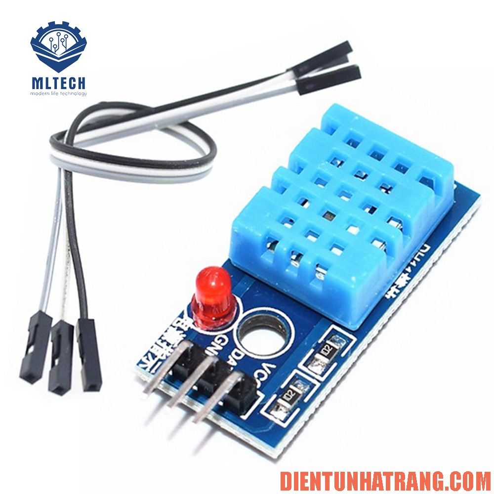 Module cảm biến nhiệt độ và độ ẩm DHT11