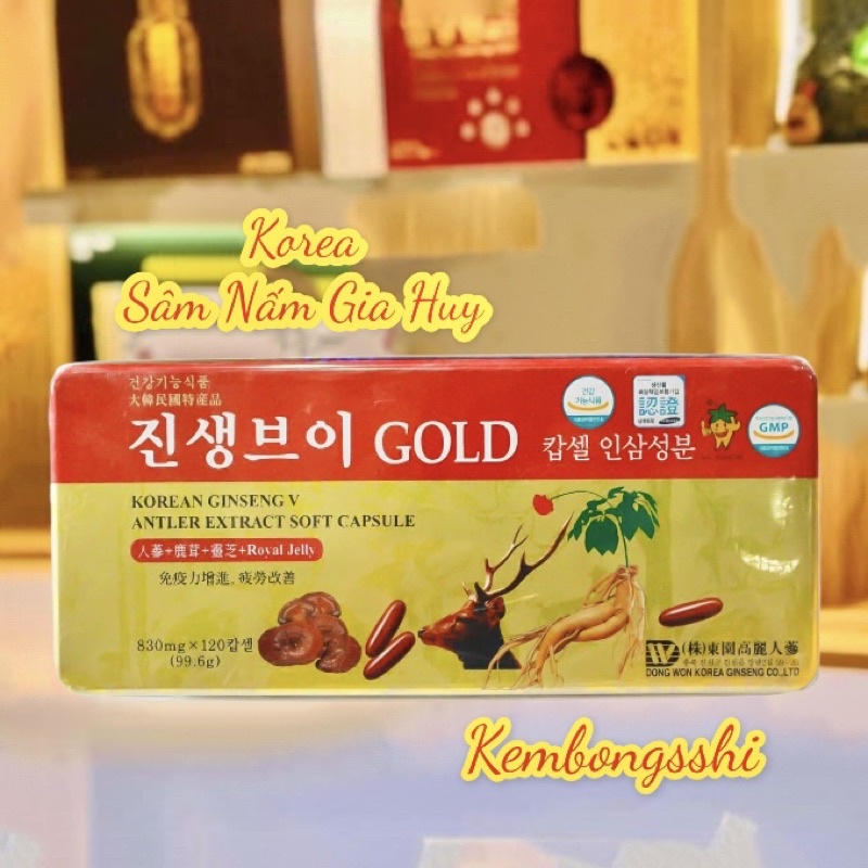 [SỈ TẬN GỐC] Viên Đạm Tổng Hợp  120 Viên Hộp Vàng