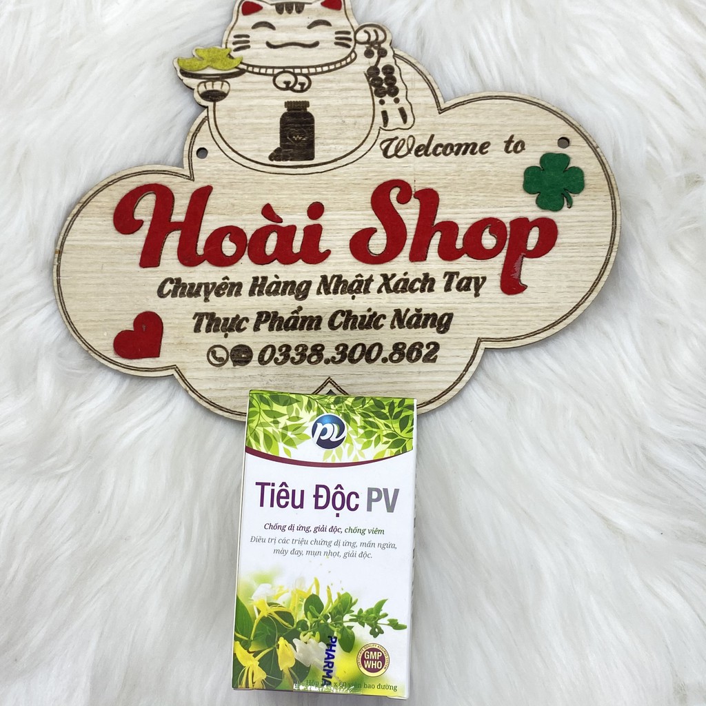 TIÊU DOC PV lọ 60 viên