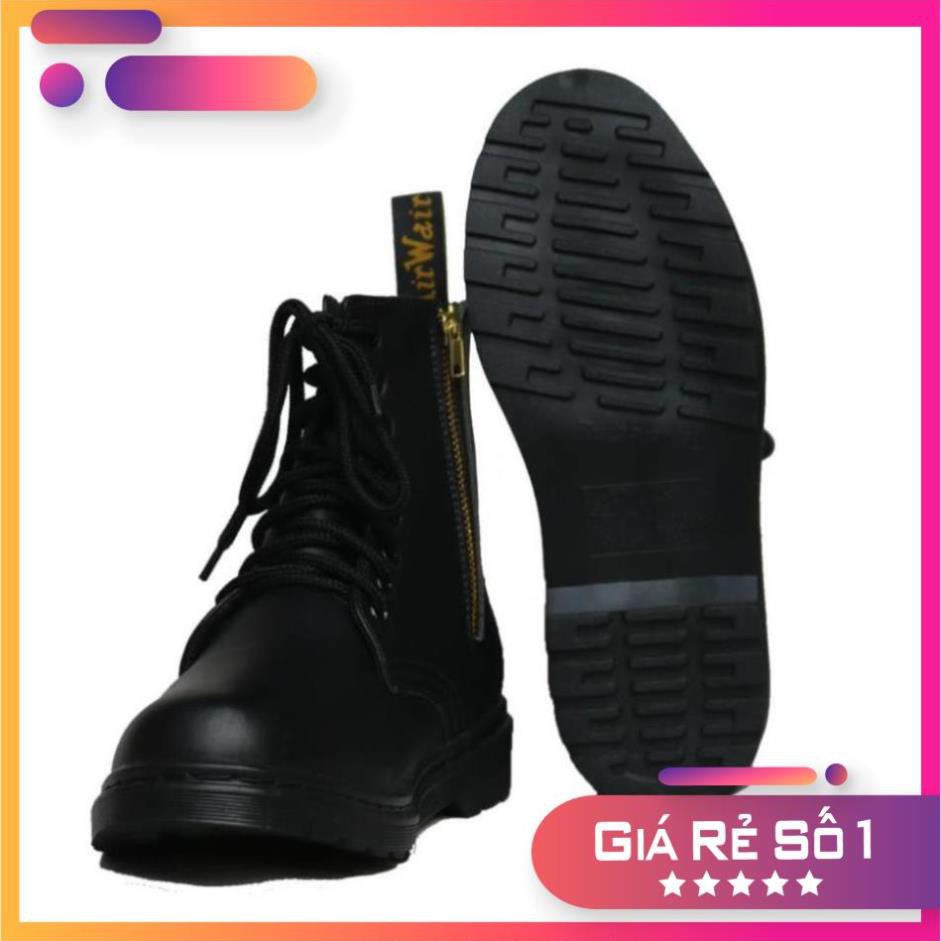 [Sale 3/3]  Giày Dr.1460 Zip All Black cổ cao đen Sale 11 -op1 ' 𝄒 : ! ; ; |