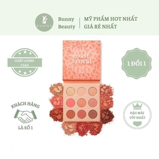 Bảng phấn mắt Colourpop Coast To Coral Bunny Beauty hàng đủ bill