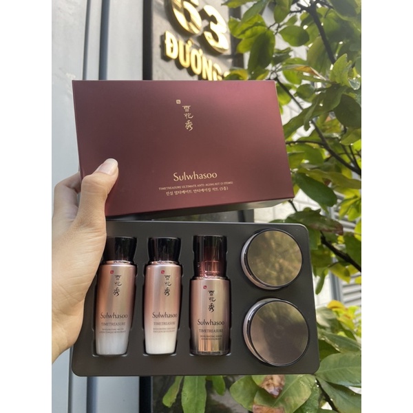 Set mini thông đỏ Sulwhasoo mini 5 sản phẩm