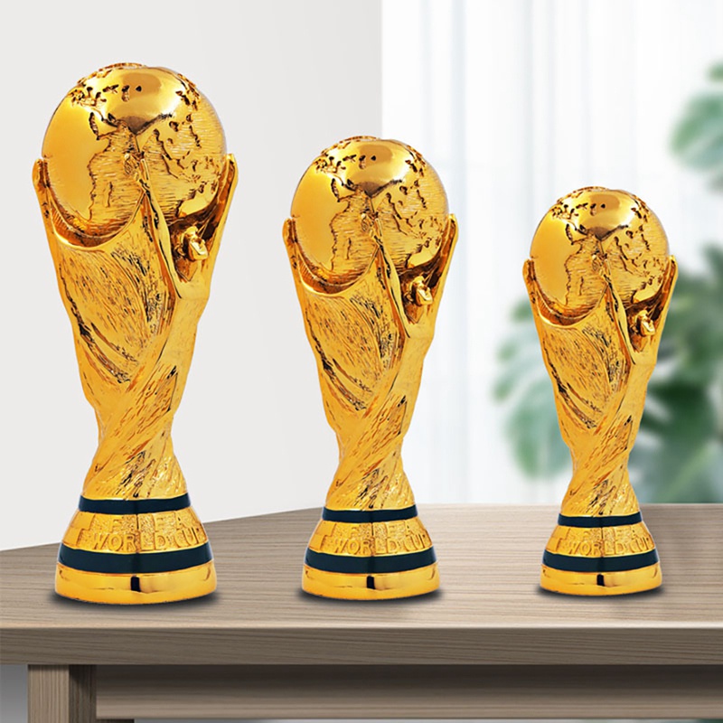 Mô Hình Cầu Thủ world cup 2022 qatar world cup Bằng Nhựa resin Mạ Vàng