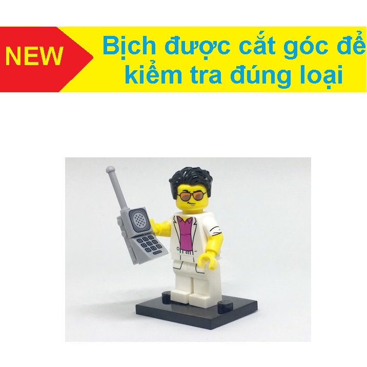 Nhân vật Lego Minifigures Yuppie - Dân chơi thuộc Series 17