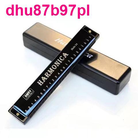 [Mua một tặng một] Kèn harmonica trẻ em, đồ chơi học sinh, 16 lỗ, 24 phát sáng