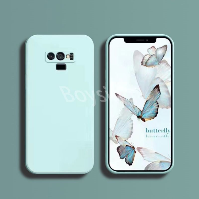 Ốp Điện Thoại Silicon Dẻo Vuông Cho Samsung Note 9 10 20 Plus