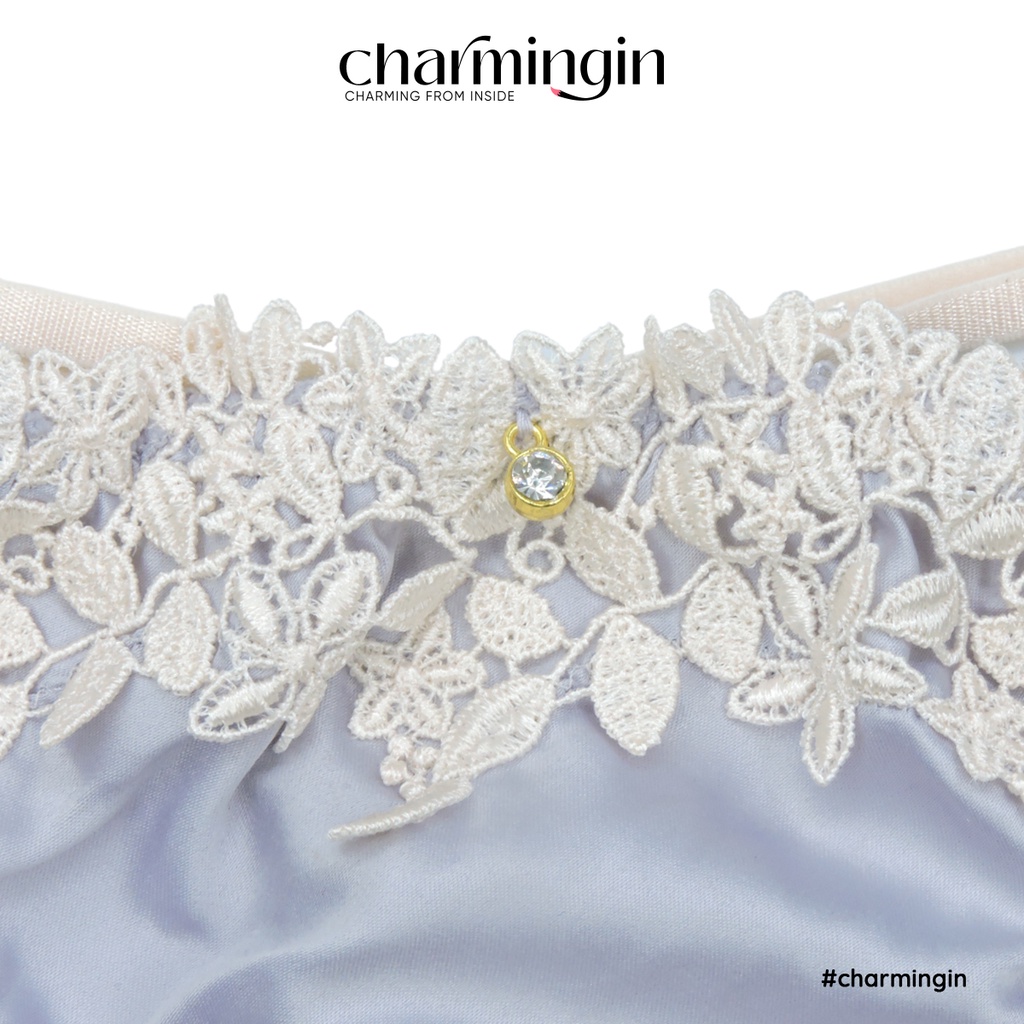 Quần lót T-back  satin dây lưng cao sexy cá tính - QLTB0003