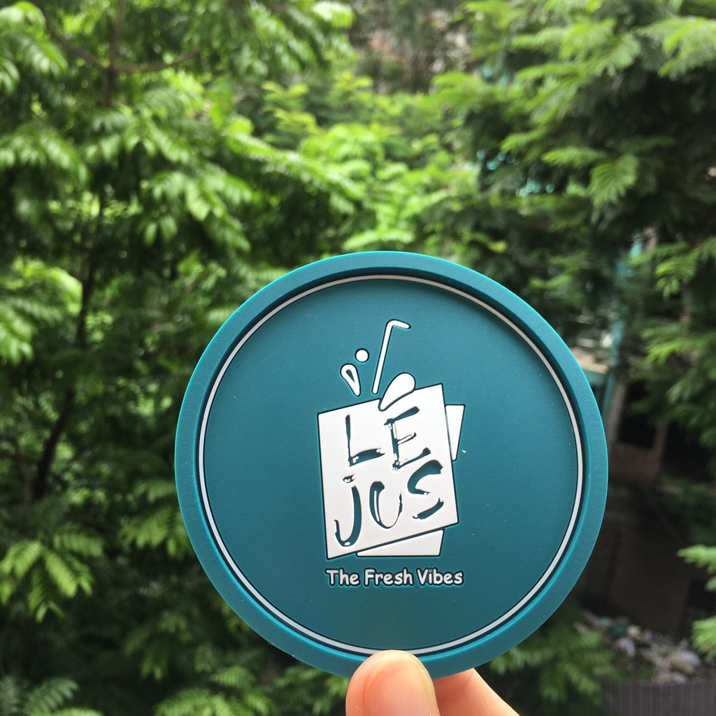 Lót Ly Nhựa Dẻo - Miếng Lót Ly Sử Dụng Cho Quán Cafe