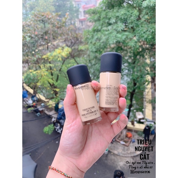 Kem nền MAC studio fix Fluid FoundTion SFT 15