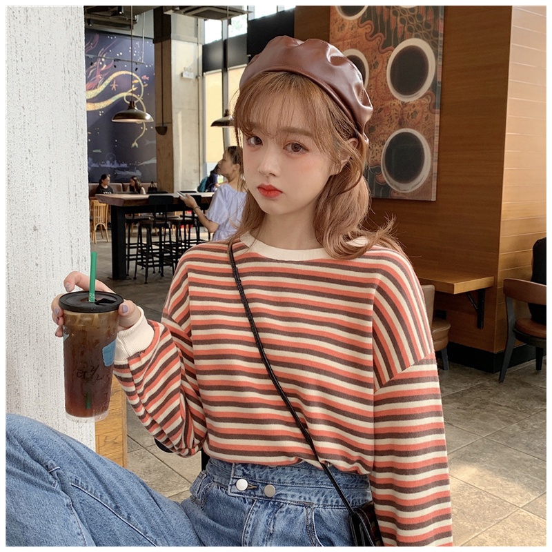 Áo sweater NZN dáng rộng thiết kế mới thời trang mùa xuân thu cho nữ