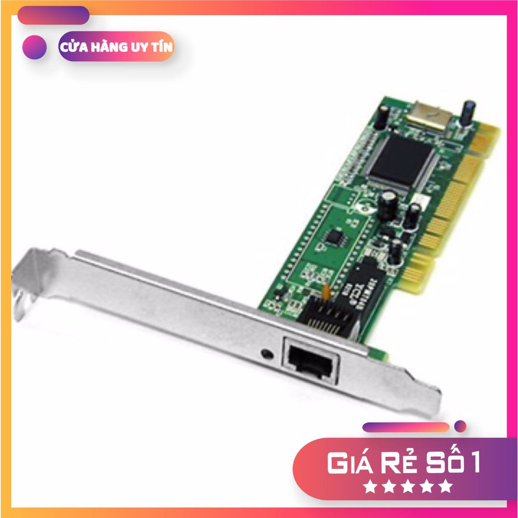 [Mã ELORDER5 giảm 10K đơn 20K] Card mạng từ chân pci ra lan bảo hành 12 tháng