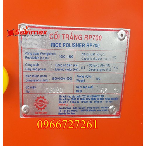 Máy xát gạo. bộ máy xát gạo 700kg/h