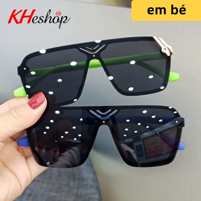 Mắt kính thời trang cho bé 2-9 tuổi, gọng titan , chống tia UV400, kính râm cho bé mã Y1562