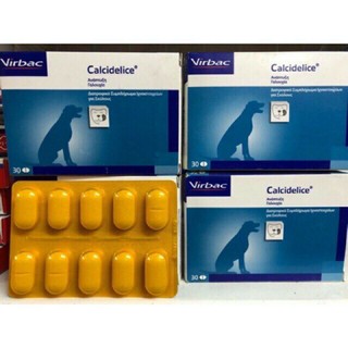 1 viên canxi cho chó mèo-calci delice (nhập khẩu pháp) chính hãng