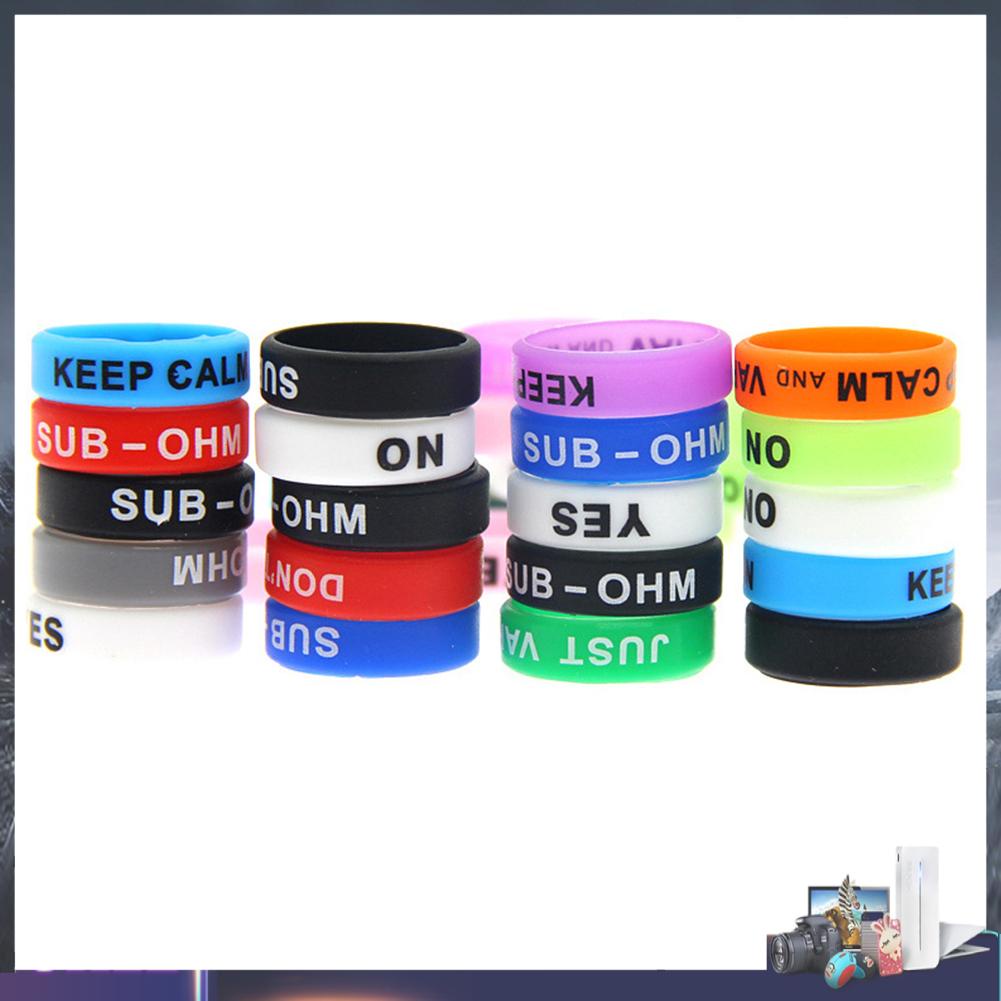 Bộ 20 vòng silicon co giãn bọc cần câu cá chống trượt tiện dụng