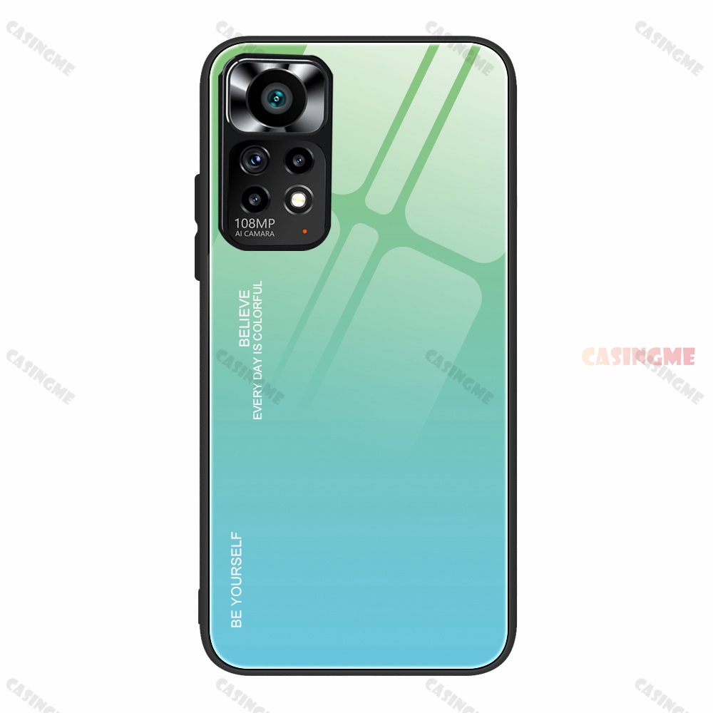 Ốp Điện Thoại Kính Cường Lực Chống Sốc Cho Xiaomi Redmi Note 11 11s 11Pro Note11 Pro Note11Pro + plus Global 4G 5G