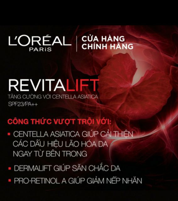 Kem dưỡng da chống lão hóa L'Oreal Revitalift Day SPF35 PA++ 20ml