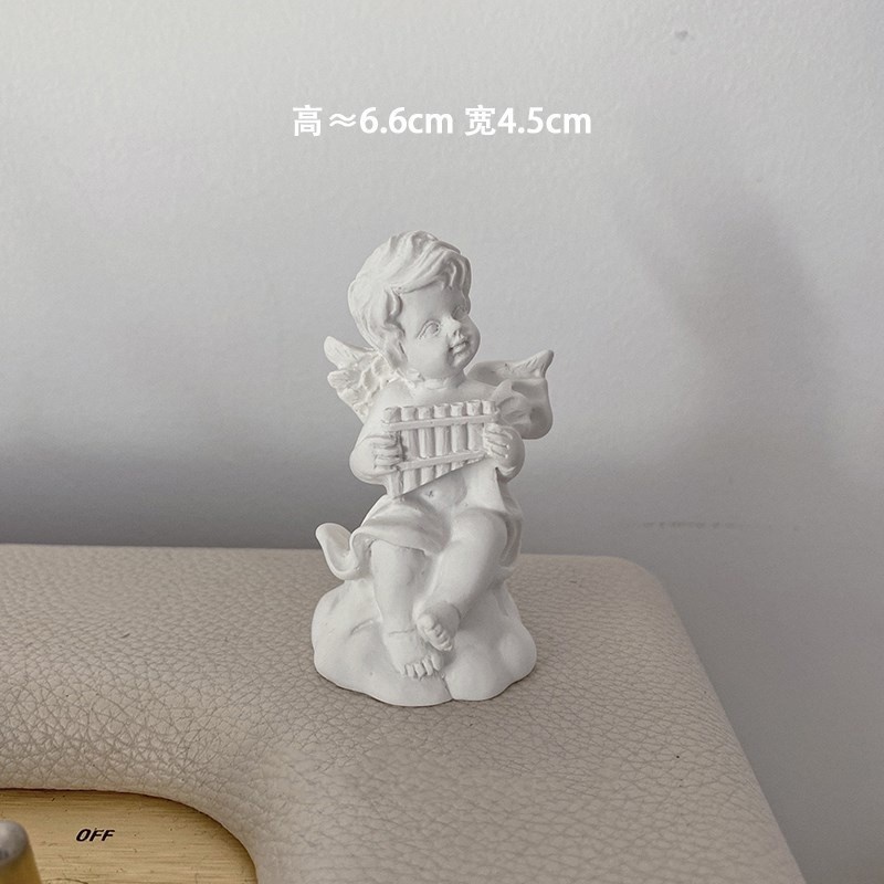 Set 4 tượng thần tình yêu bằng nhựa resin để bàn trang trí