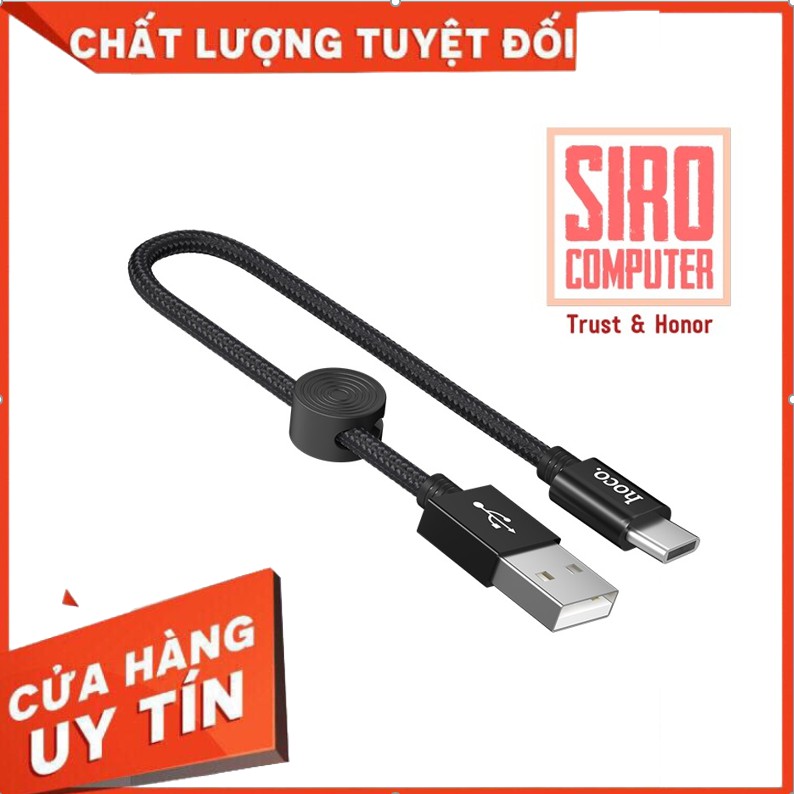 Dây sạc ngắn 25cm Hoco X35 Type C