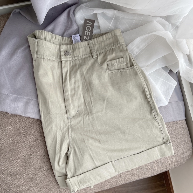 [Mã FAMARAL1 giảm 10K đơn 50K] HOT DEALShort vintage Chính Hãng,có Bo Thun Sau Lưng Dễ mặc Dễ Phối,kéo dài đôi chân