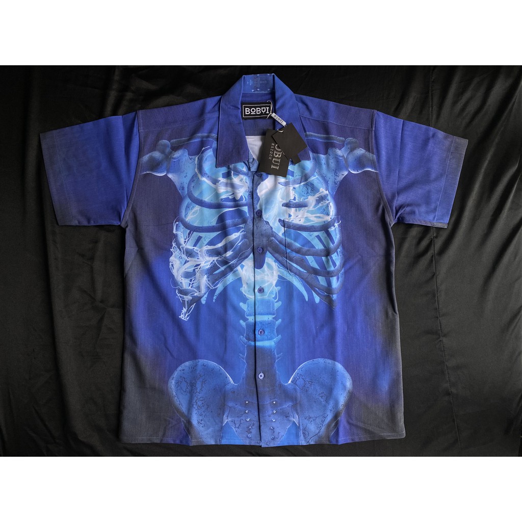 Áo sơ mi xương xanh size S chính hãng