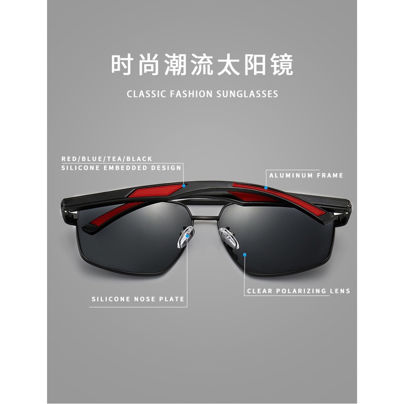 Kính Mát Phân Cực Bằng Nhôm Nhiều Màu Sắc Dành Cho Nam 2899 | BigBuy360 - bigbuy360.vn