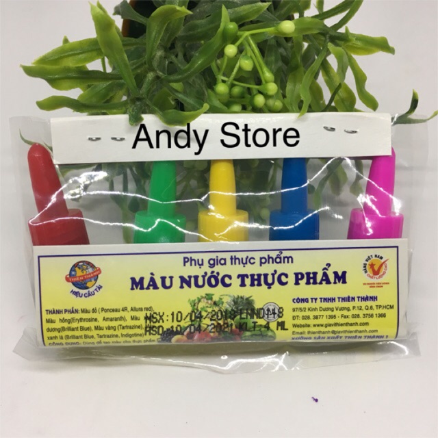 Màu Thực Phẩm