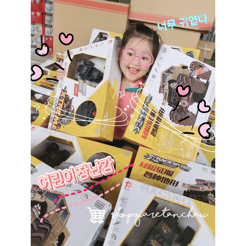 XE ĐỊA HÌNH SIÊU XỊN HỘP QUÀ SIÊU TO ĐẸP LUÔN