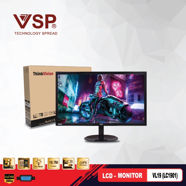LCD VSP MONITOR 19 INCH VL19 (LC1901)